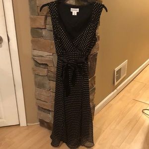 Motherhood Maternity polka dot dress medium